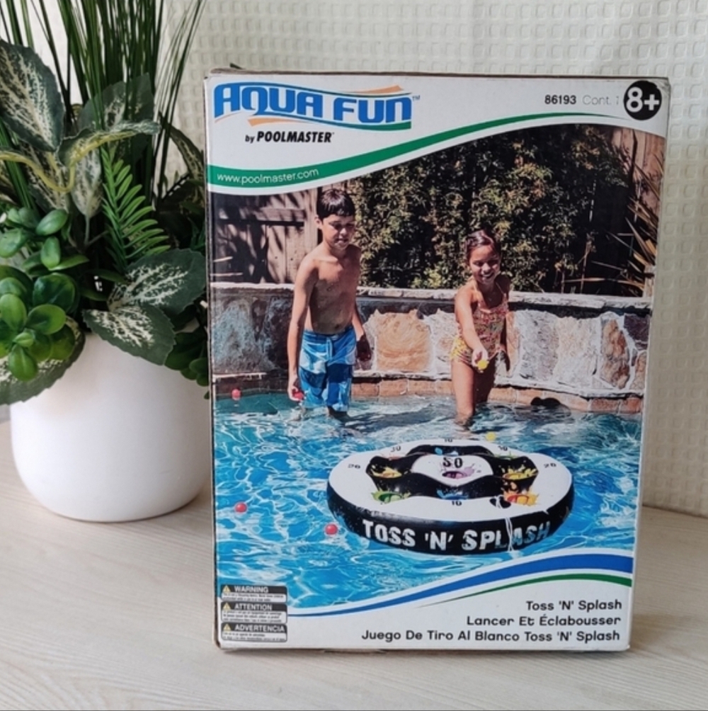 Agua Fun by Pool Master Toss 'N Splash Inflatable Floating Game